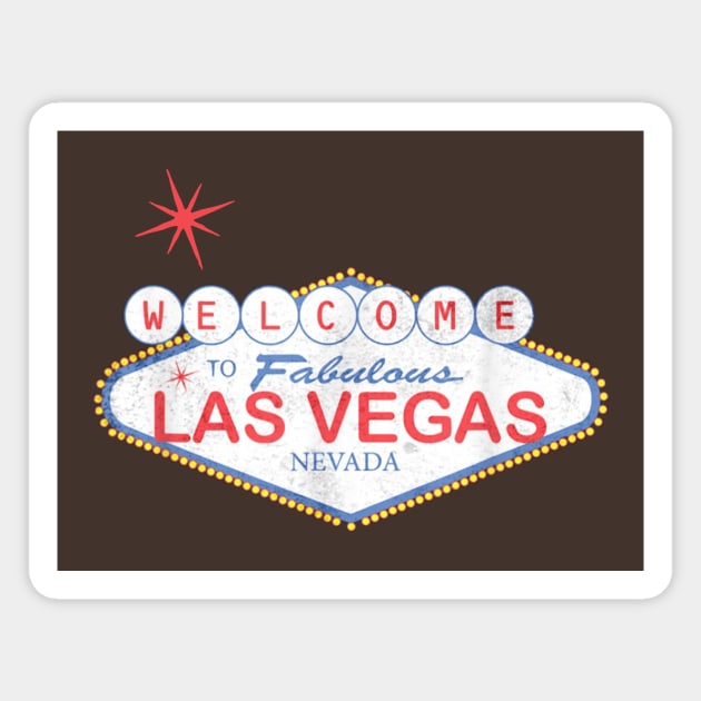 Welcome To Las Vegas Magnet by Kocekoceko